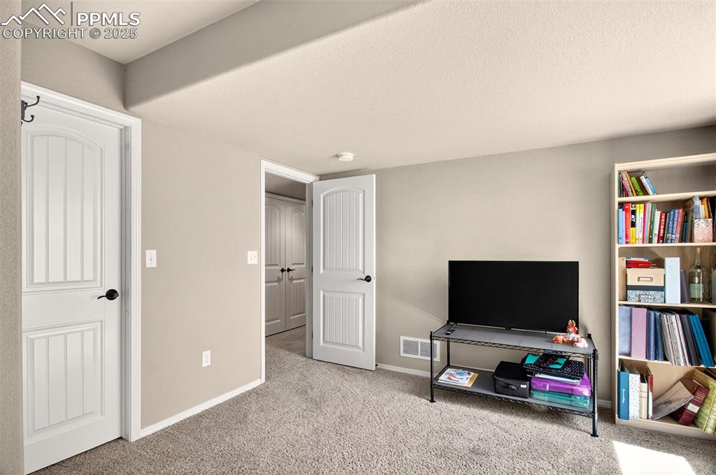 Image 33 of 48: Basement Bedroom.