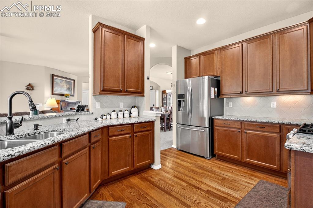 Image 9 of 48: So much space in this very functional kitchen.