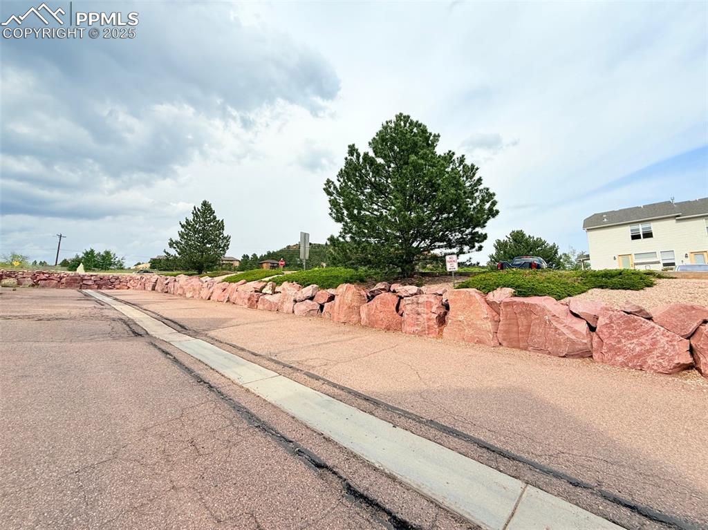 Image 39 of 44: View of asphalt street