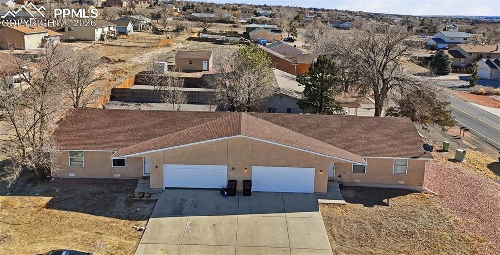 Caption: Front of Structure