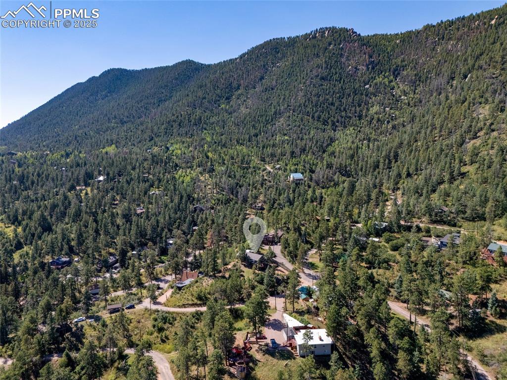 Image 40 of 43: Aerial overview of property