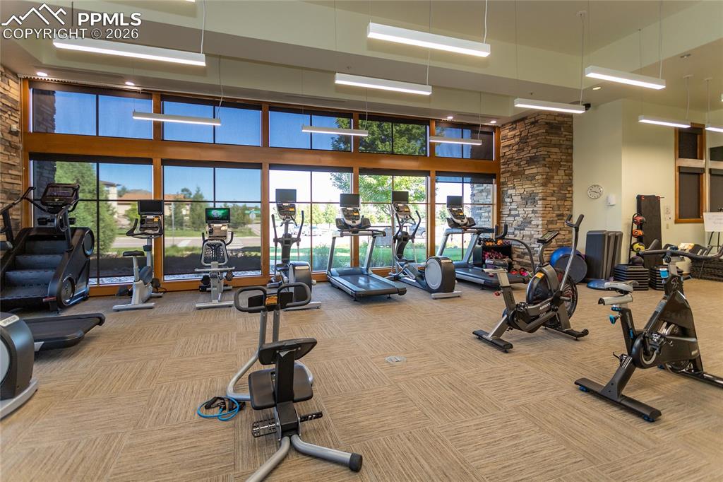 Image 46 of 50: Community fitness center