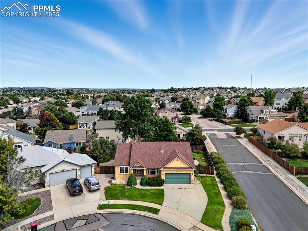 Image 43 of 50: Aerial view of residential area