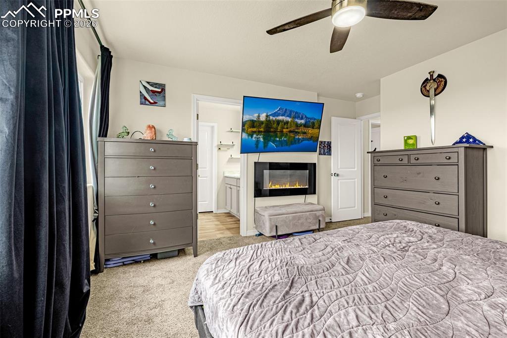 Image 18 of 33: Primary Bedroom has a beautiful Primary bathroom connected