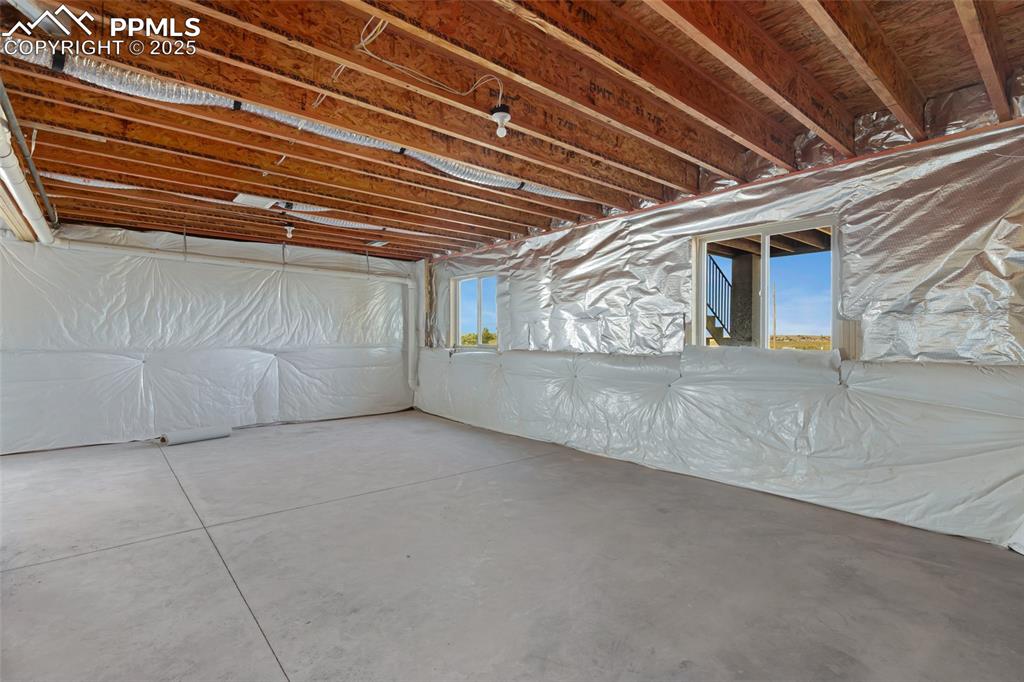 Image 26 of 41: View of below grade area