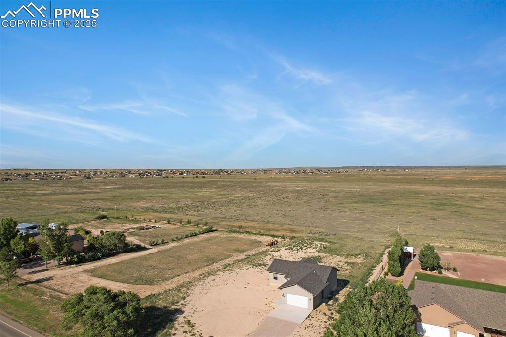 Image 34 of 41: Aerial view of sparsely populated area