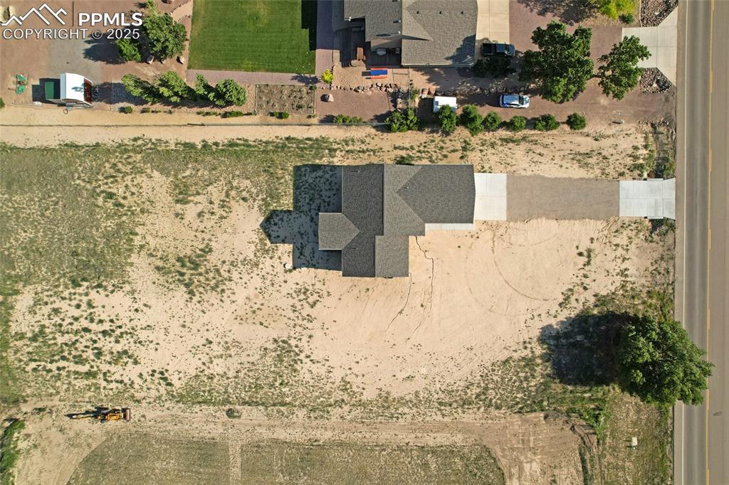 Image 36 of 41: Aerial overview of property