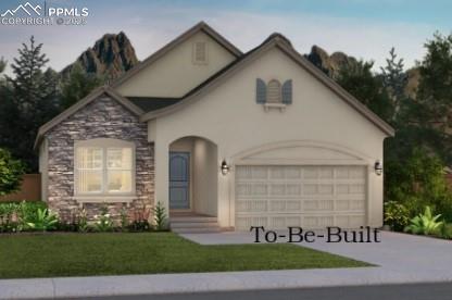 Caption: Front of Structure