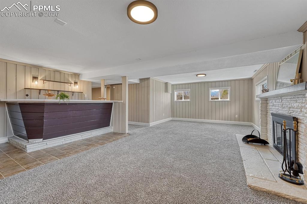 Image 36 of 50: Retro wet bar, tons of character!!