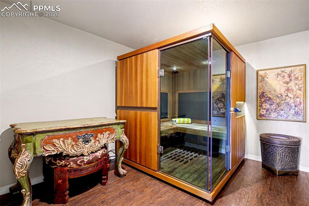 Image 34 of 43: State of the art Infrared sauna included!