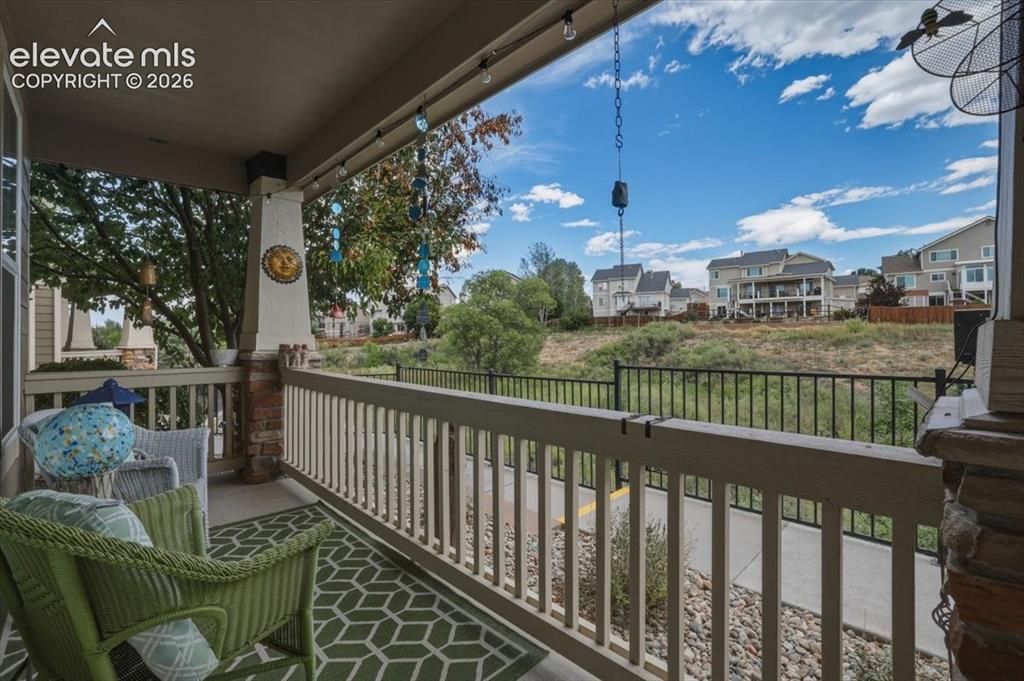 Image 37 of 47: Covered front porch.