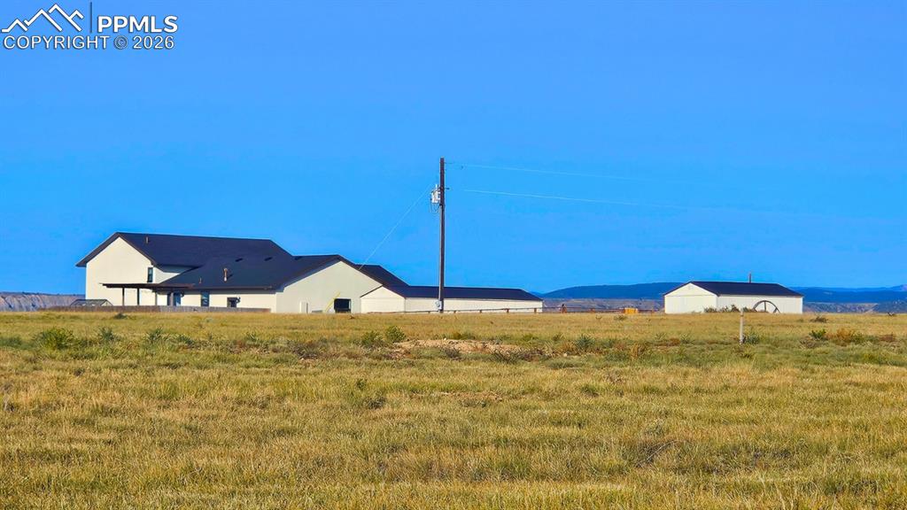 Image 37 of 41: View for privacy - house position is nice