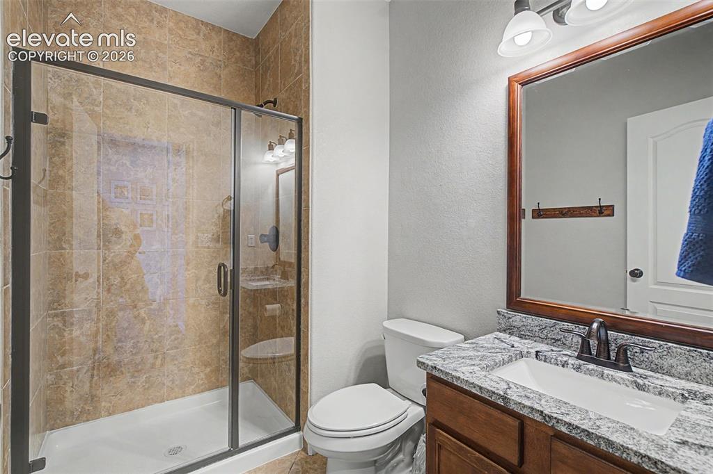Image 17 of 46: 3/4 bathroom on the main level