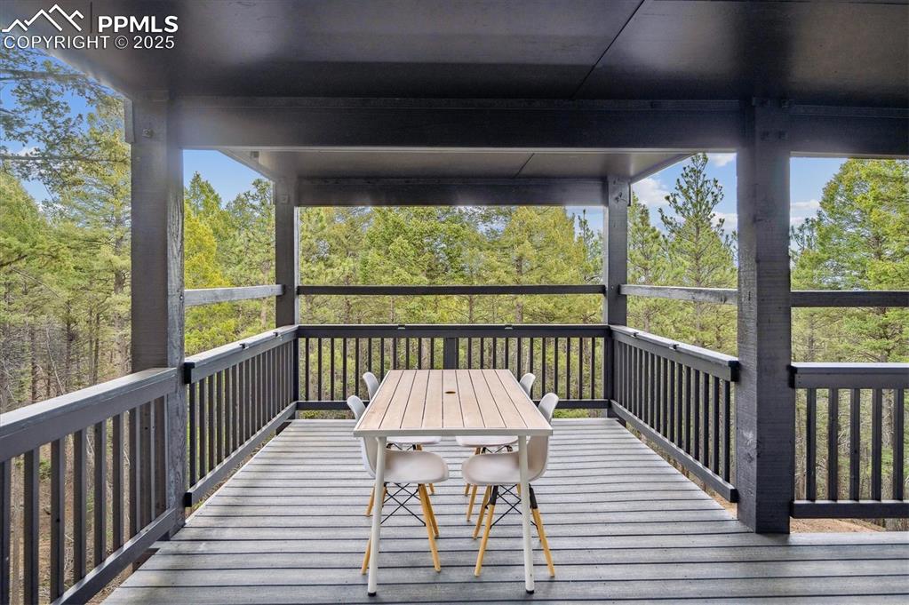 Image 26 of 44: View of wooden terrace