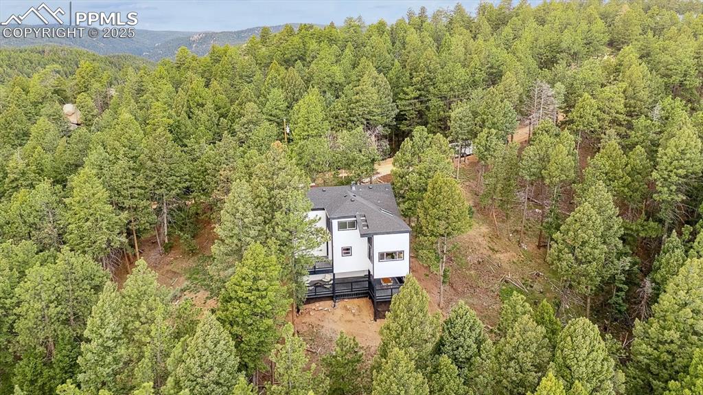Image 41 of 44: Aerial view of property