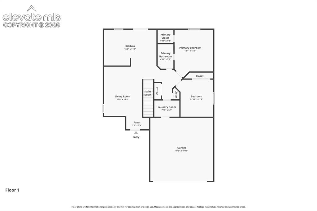 Image 30 of 30: Floor plan layout and dimensions are approximate.