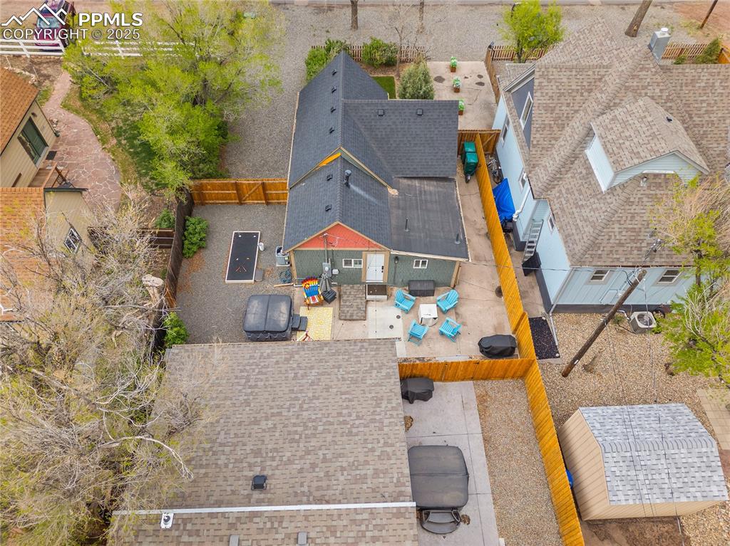 Image 43 of 47: Birds eye view of property