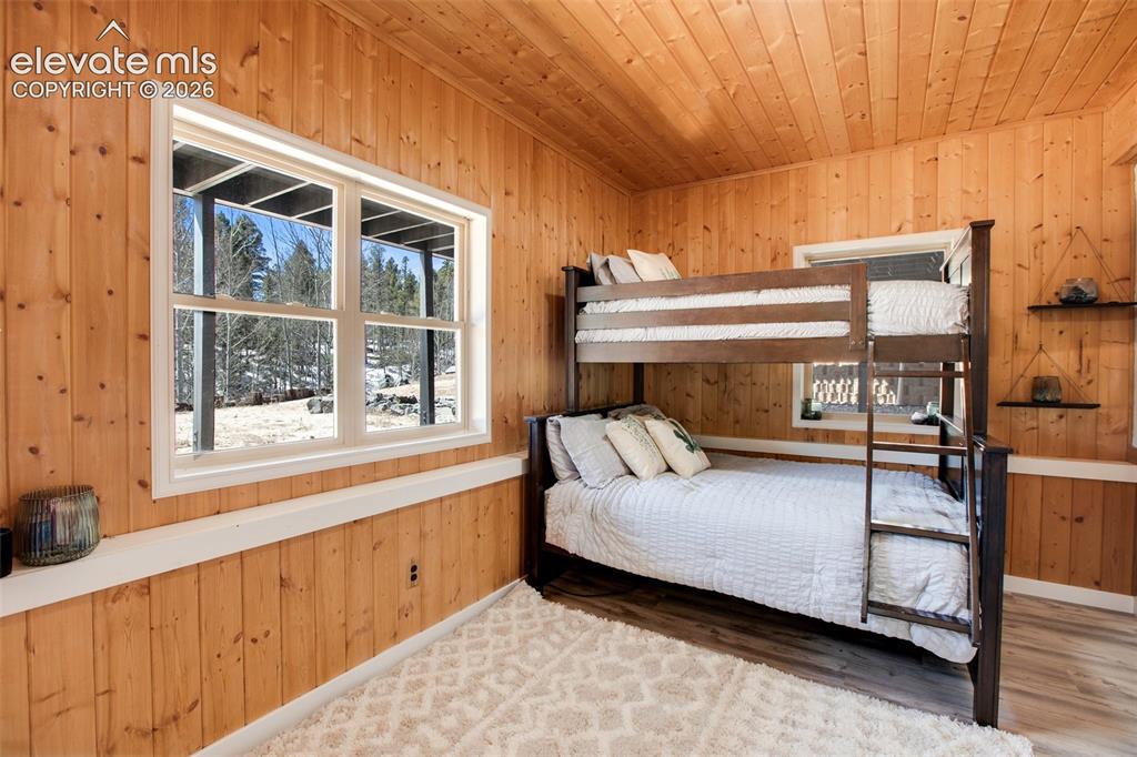 Image 15 of 46: Lower level bunk room