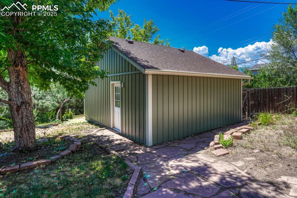 Image 28 of 38: View of outbuilding