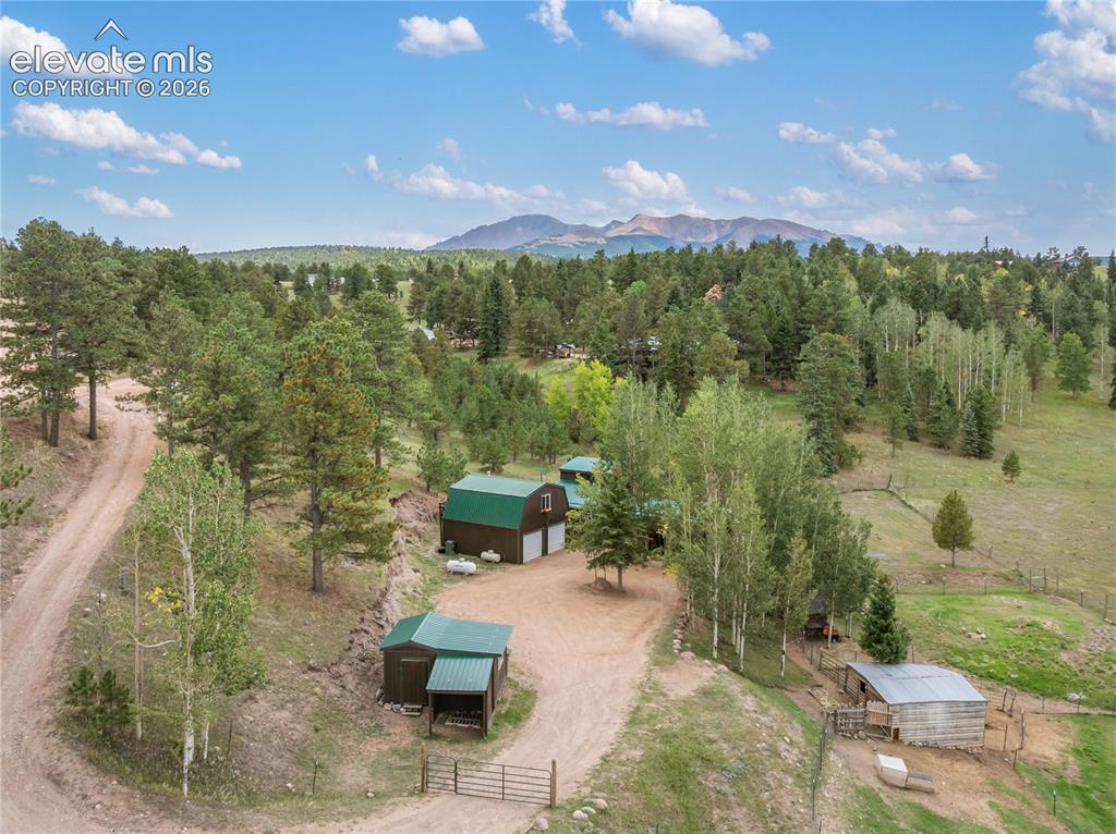 Image 5 of 37: Mountain views, a loafing shed, chicken coop....how can this get any better