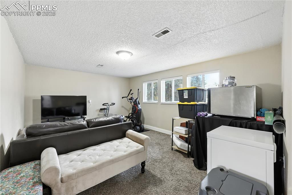 Image 23 of 40: Family Room in the basement