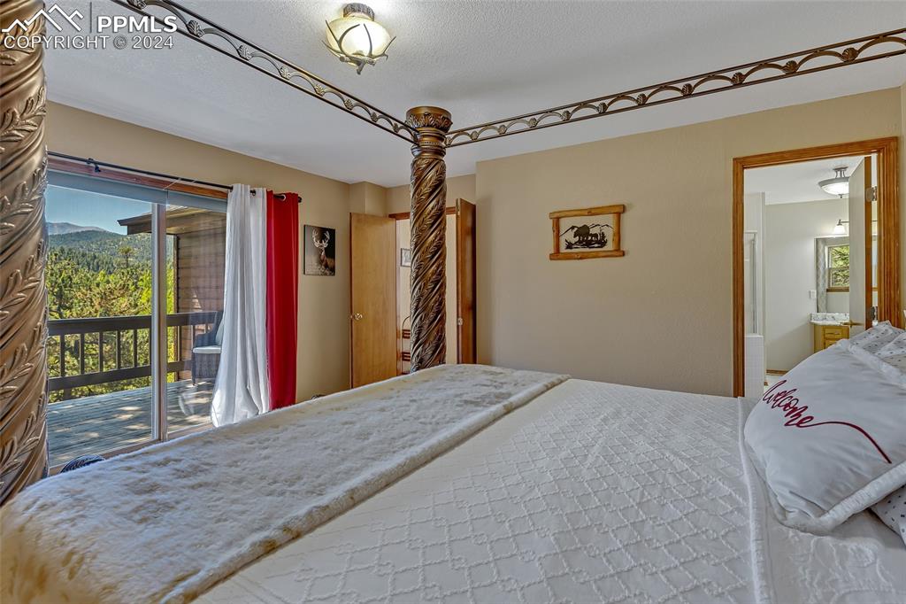 Image 15 of 40: Large Primary Bedroom Suite, Private Deck for Bedroom, Stunning Views,
