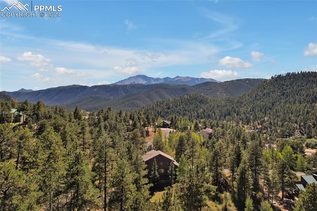 Image 36 of 40: Aerial View, Pikes Peak View, Beautiful Mountain View,