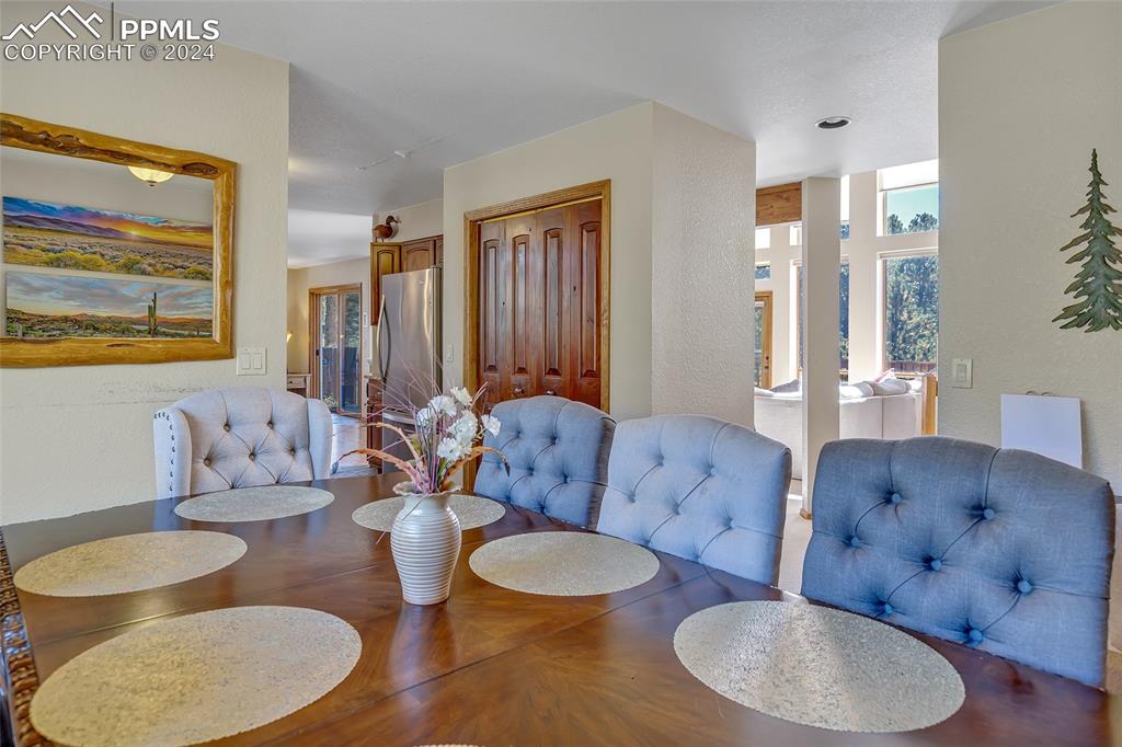 Image 8 of 40: Large Dining Area, Formal Dining Room,