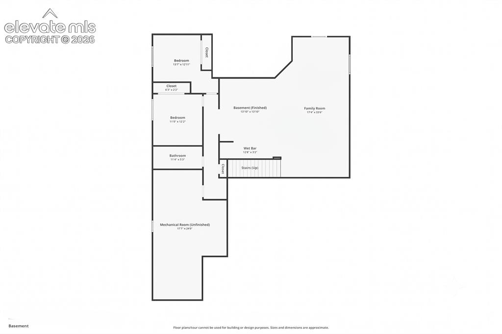Image 49 of 49: Basement Floor Plan