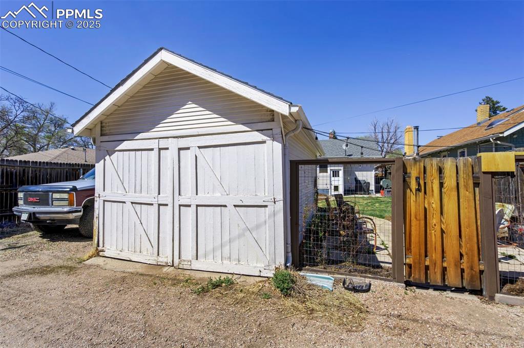 Image 49 of 49: View of shed