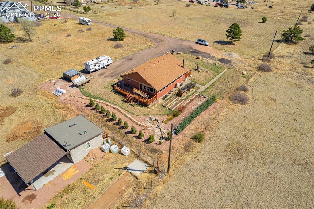 Image 42 of 49: Aerial view of property