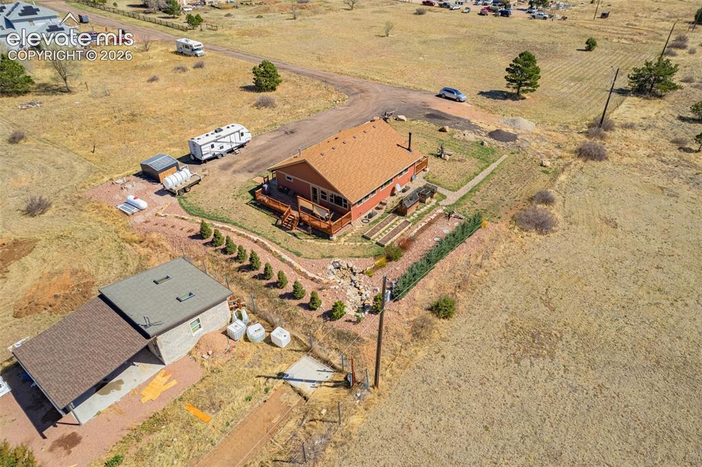 Image 43 of 50: Aerial view of property