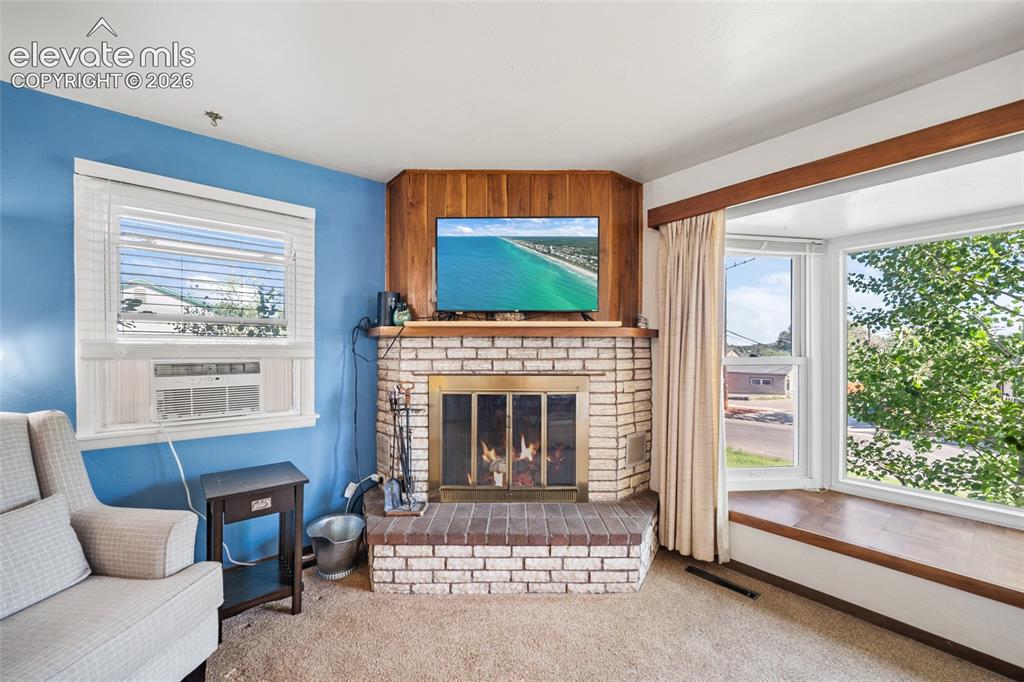 Image 5 of 41: Wood-Burning Fireplace