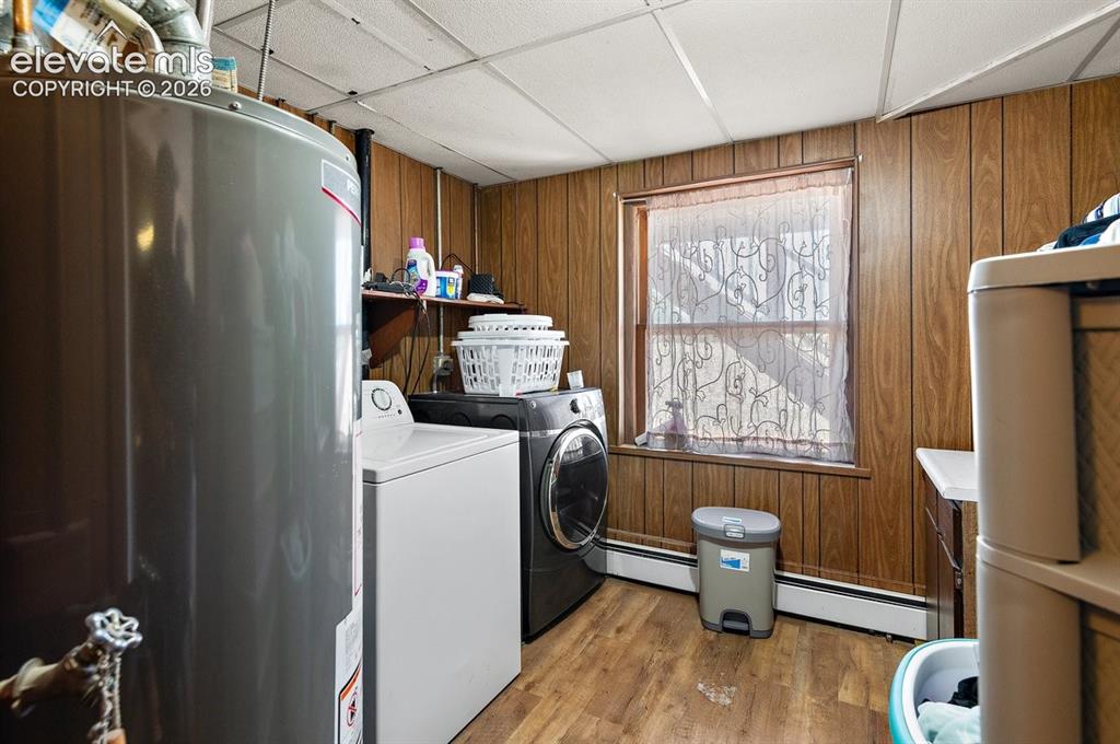 Image 29 of 31: Basement Laundry & Storage