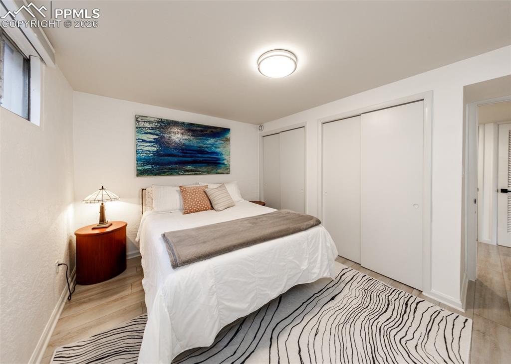 Image 37 of 50: Basement bedroom