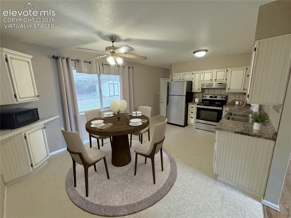 Image 4 of 42: Dining Room - virtually staged