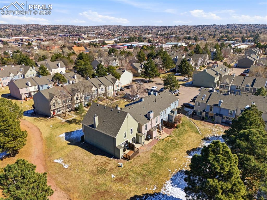 Image 44 of 44: Aerial view of residential area