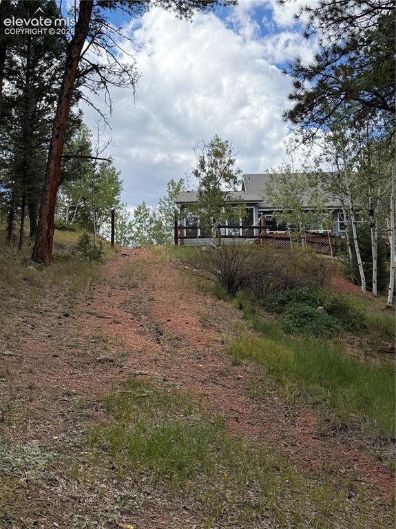 Image 26 of 32: Additional driveway to main floor entry door.