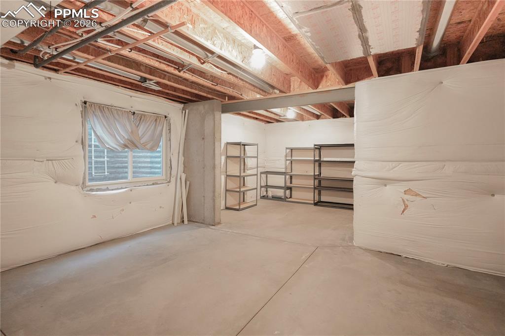 Image 30 of 44: View of below grade area