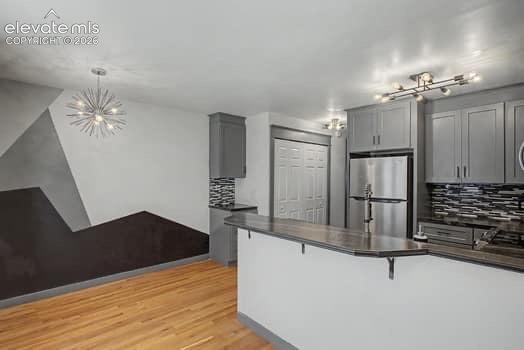 Image 7 of 20: Room for a dining table in one of two locations. 