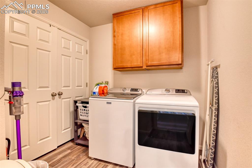 Image 23 of 30: Located on upper level with storage