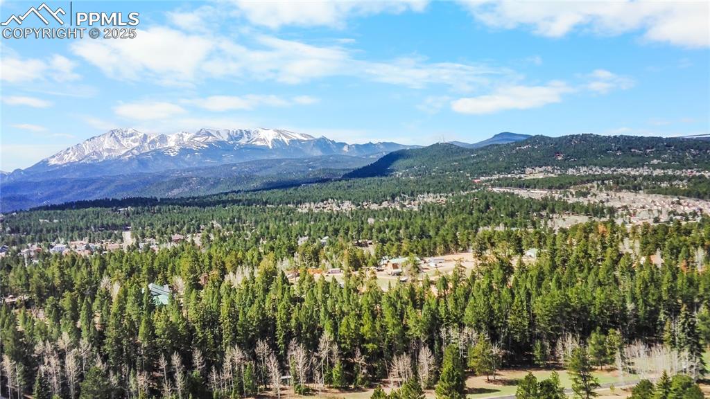 Image 11 of 11: Mountain view with a view of trees