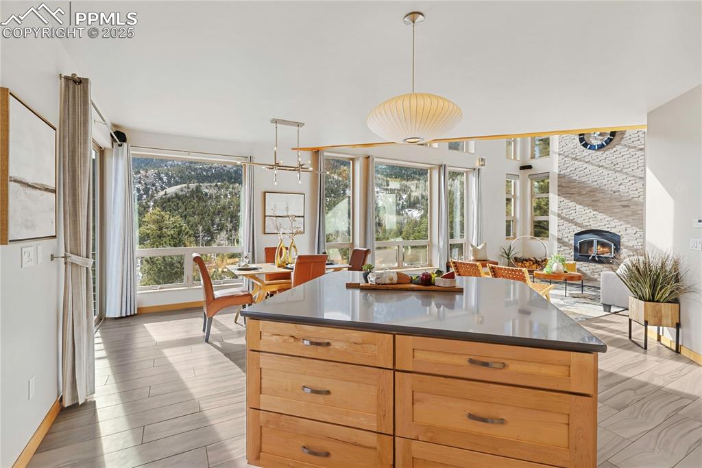 Image 18 of 43: And the kitchen island is perfect for prep or entertaining