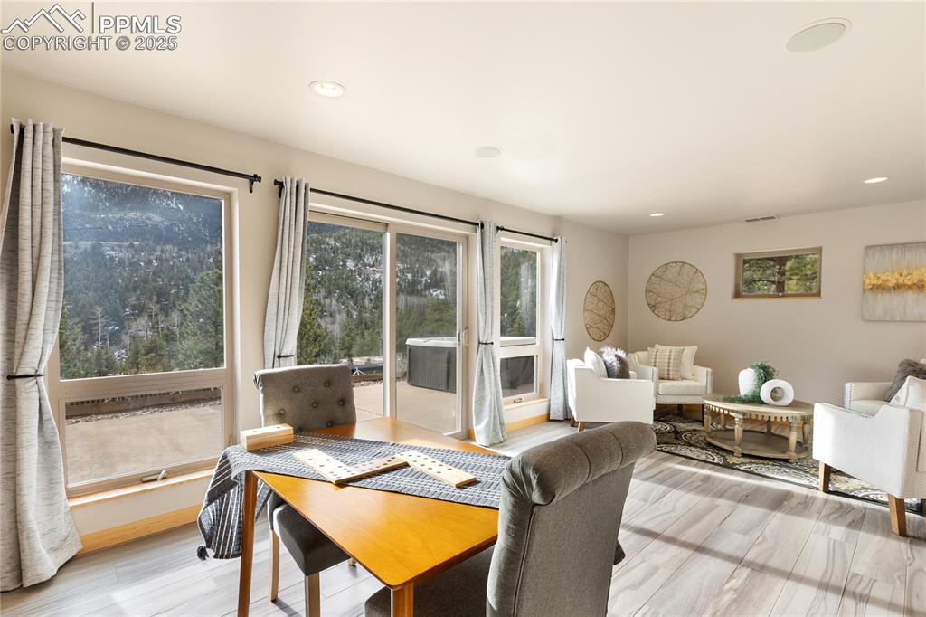 Image 22 of 43: On the lower level you have a huge family room