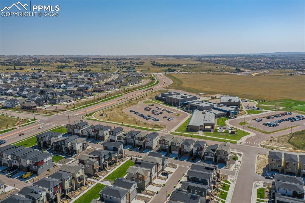 Image 38 of 46: Aerial overview of property