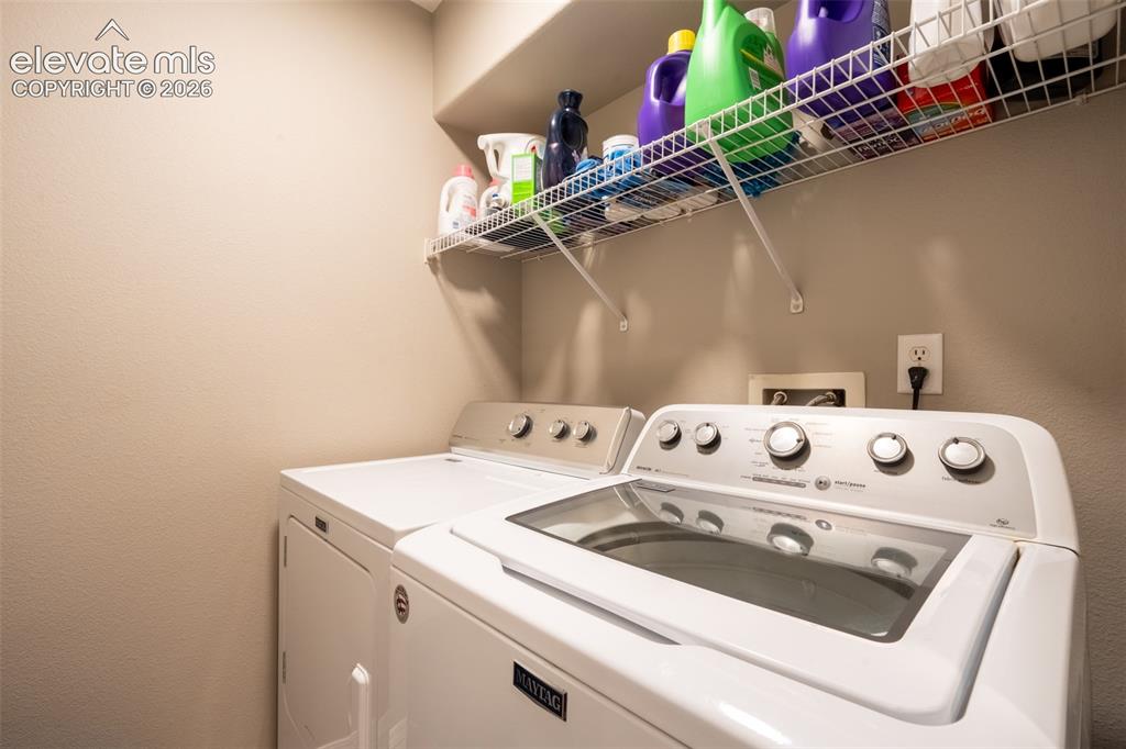 Image 18 of 46: Laundry/mud room off garage door - main floor