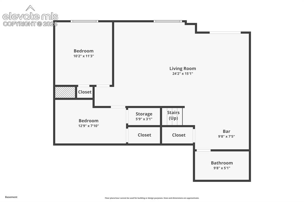 Image 45 of 46: Basement floor plan