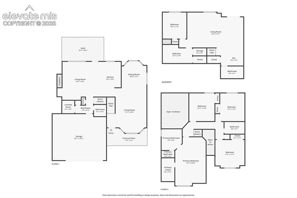Image 46 of 46: Combined floor plan