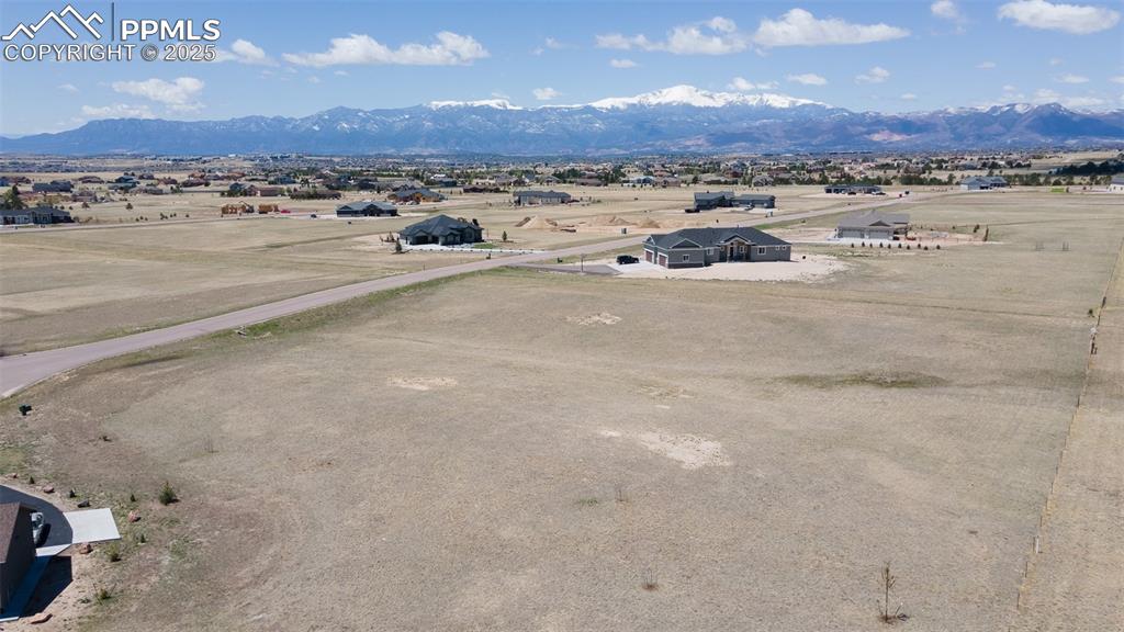Image 6 of 10: Aerial view with a mountain view