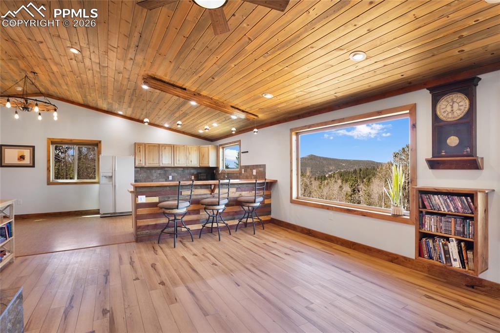 Image 7 of 41: Upper level kitchen